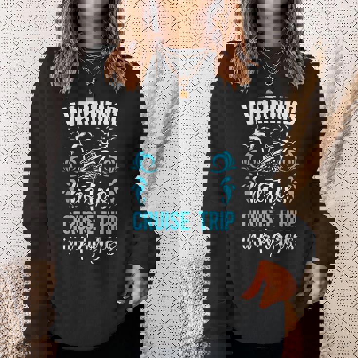Besties Cruise Trip 2025 In Progess Best Friend Cruising Sweatshirt Gifts for Her
