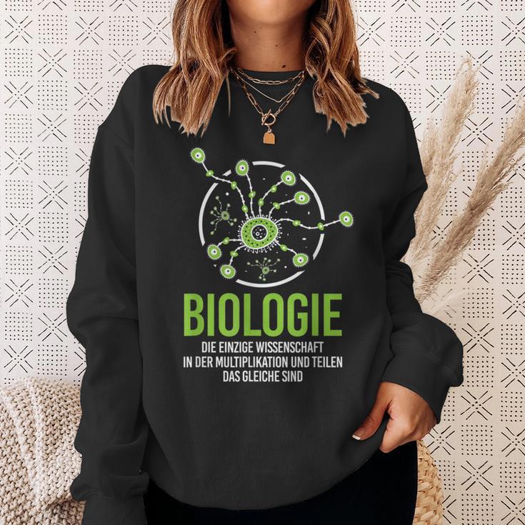 Biology Only Science Multiplication Share Biologist Sweatshirt Geschenke für Sie