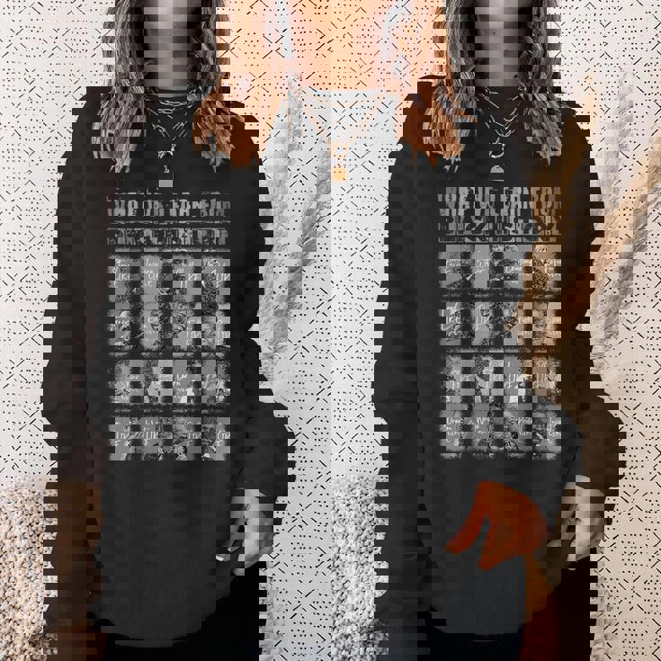 Black History Leaders 2025 Learn From Black History Month Sweatshirt Gifts for Her