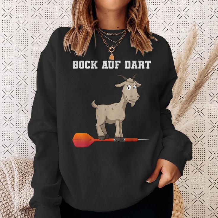 Bock Auf Dart Darts Dart Player Sweatshirt Geschenke für Sie