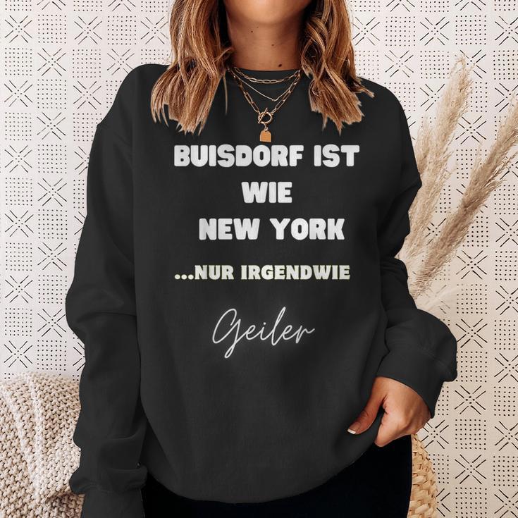 Buisdorf Ist Wie New York Sweatshirt Geschenke für Sie