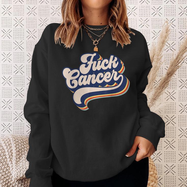 Cancer Cancer Survivor Retro Cancer Sweatshirt Geschenke für Sie