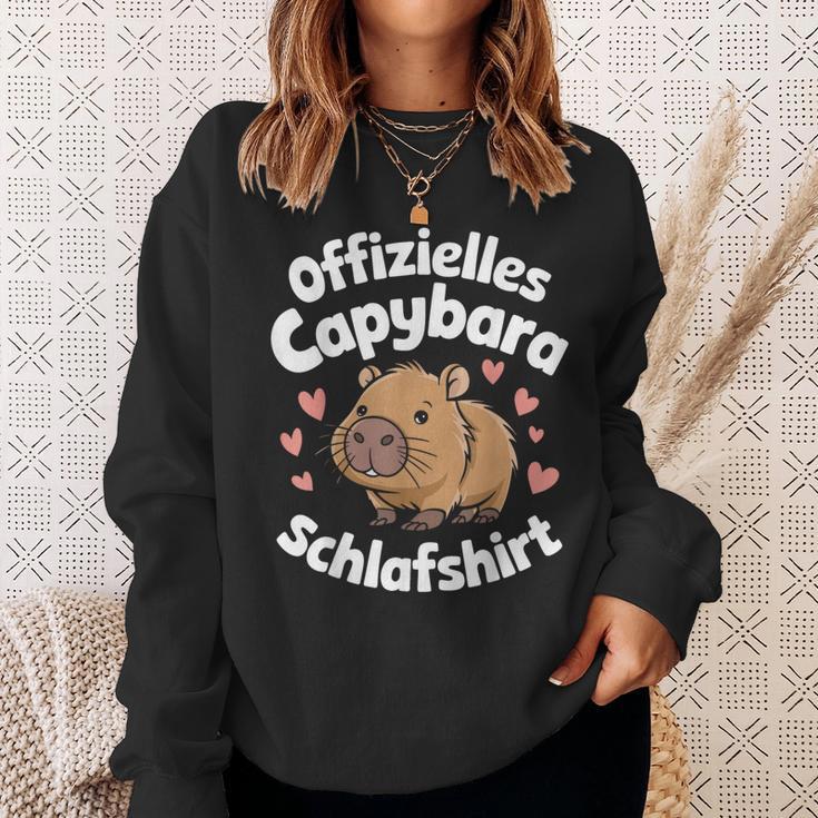 Capybara Official Capybara Sleep Sweatshirt Geschenke für Sie