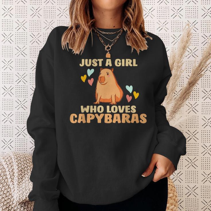 Capybara Water Pig Rodent Capybara Sweatshirt Geschenke für Sie