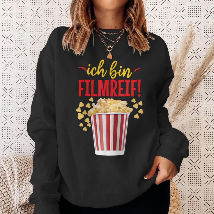 Carnival I Am Film Hoop Popcorn Fun Sweatshirt Geschenke für Sie