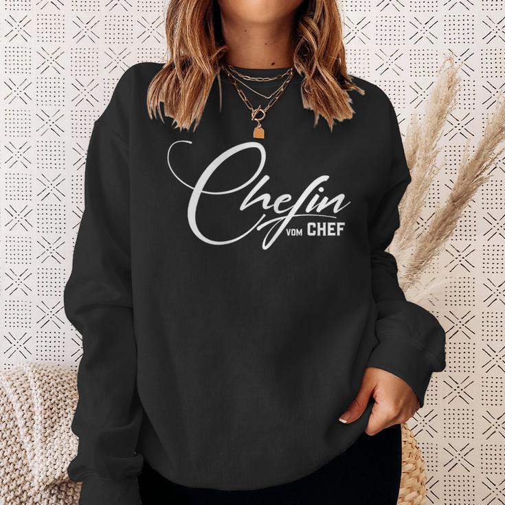 Chefinom Boss For Sweatshirt Geschenke für Sie