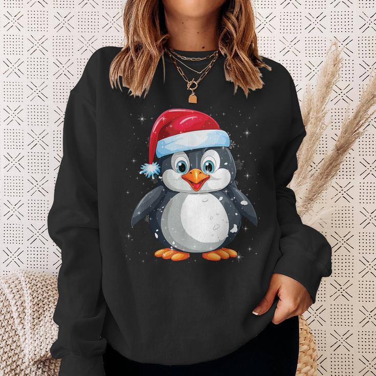 Children's Christmas Cute Penguin Christmas Xmas Sweatshirt Geschenke für Sie