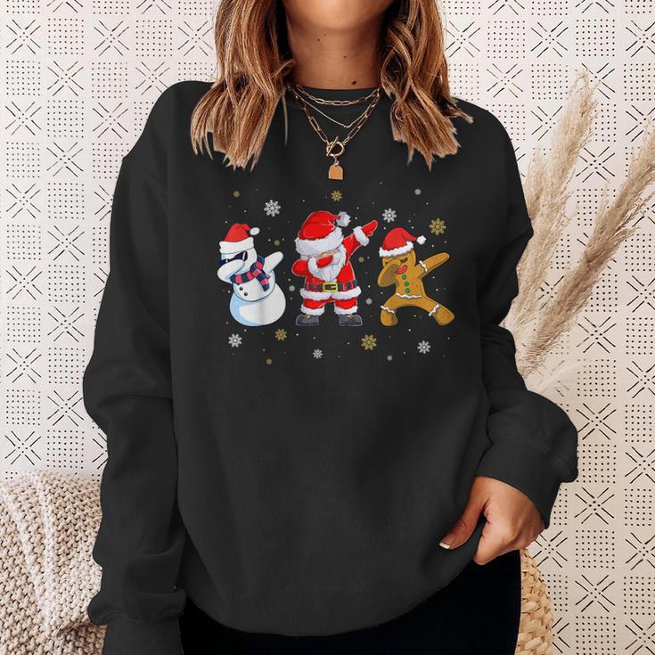 Christmas Merry Christmas Ugly X-Mas Santa Claus Children's Sweatshirt Geschenke für Sie