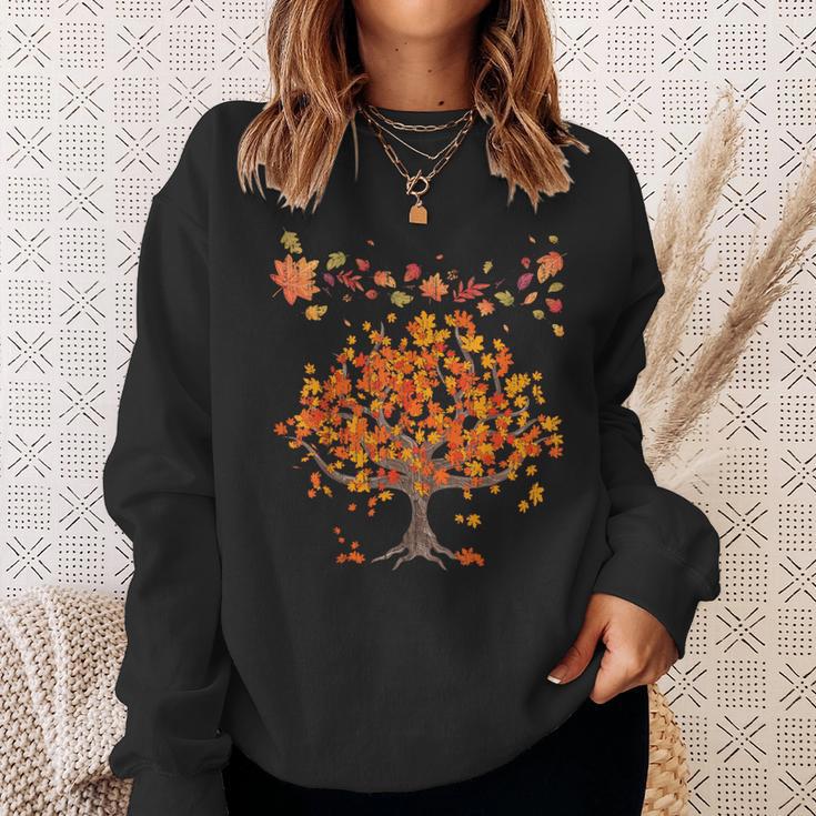 Colourful Leaves Autumn Tree Autumn Leaves Nature Autumn S Sweatshirt Geschenke für Sie