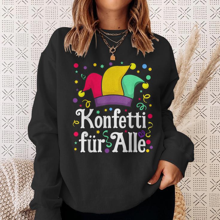 Confetti And Fool Cap Carnival Costume Sweatshirt Geschenke für Sie