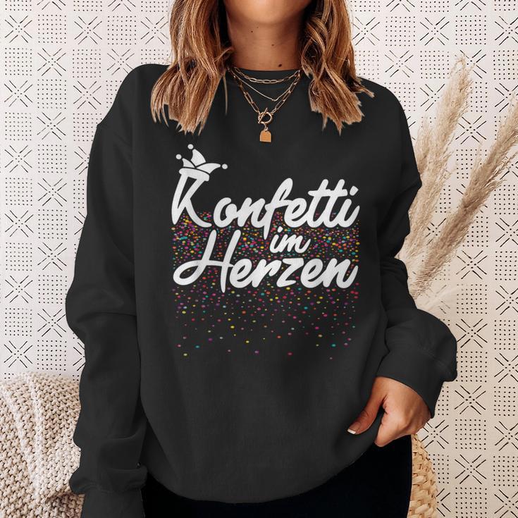 Confetti In The Heart Carnival Fancy Dress Confetti Costume Sweatshirt Geschenke für Sie