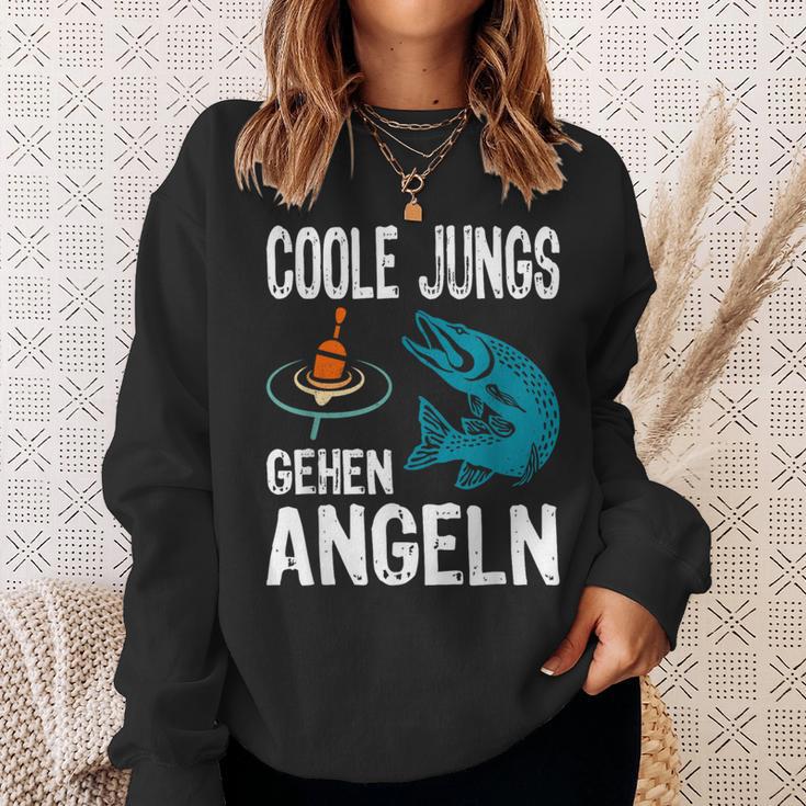 Cool Boys Going Fishing Fish Sports Fisherman Fishing Sweatshirt Geschenke für Sie