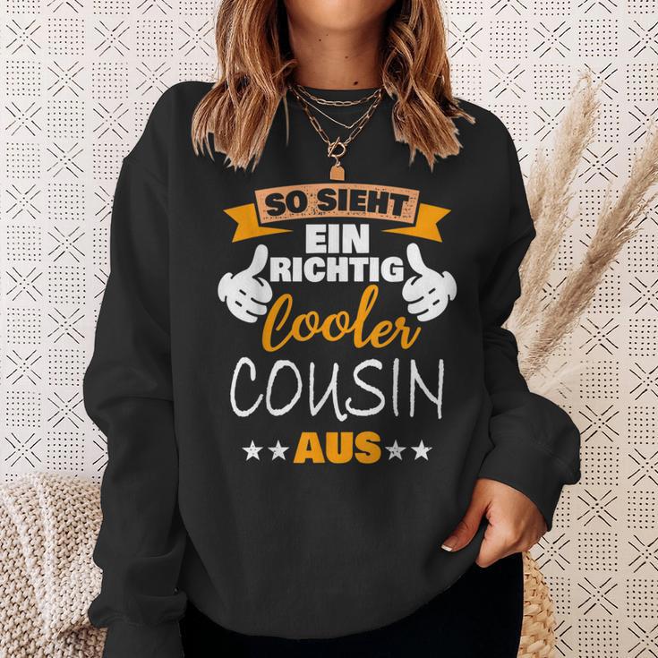 Cool Cousin With Saying I Family Sweatshirt Geschenke für Sie