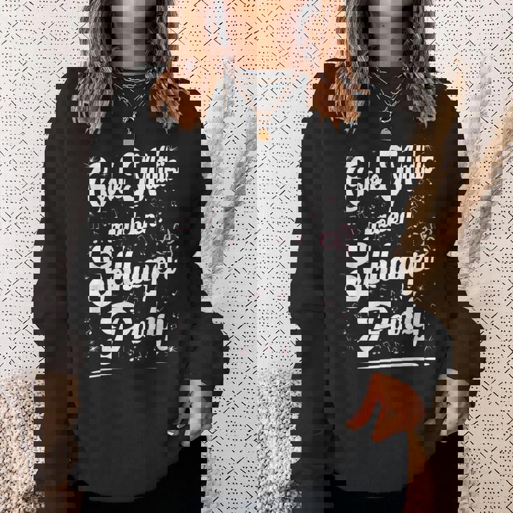 Coole Muttis Machen Schlagerparty Outfit Sexy Schlager Party Sweatshirt Geschenke für Sie