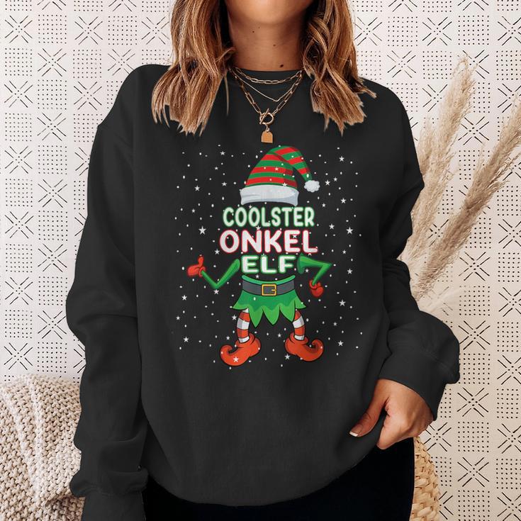 Coolster Uncle Elf Partner Look Family Outfit Christmas Sweatshirt Geschenke für Sie