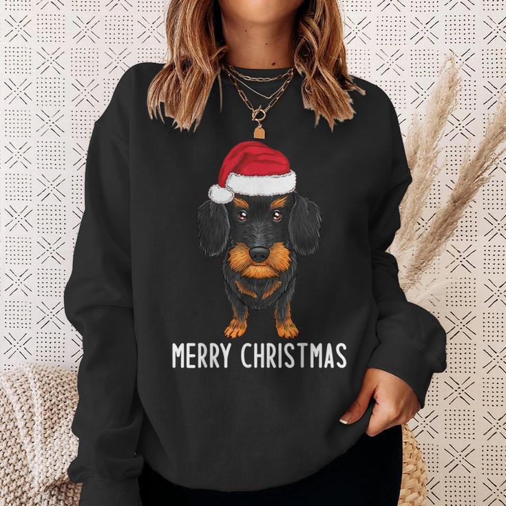 Dachshund Christmas Jumper Merry Christmas Dachshund Christmas Sweatshirt Geschenke für Sie