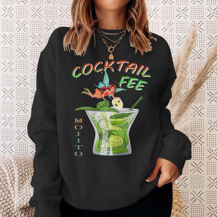 Damen Cocktail Fee Kostüm Sweatshirt Geschenke für Sie