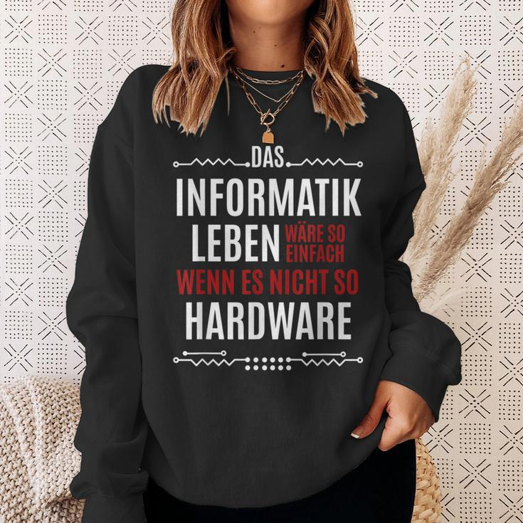 Das Informatik Leben Wäre So Einfach Saying Sweatshirt Geschenke für Sie