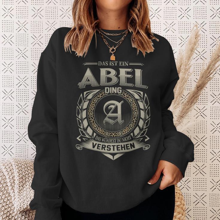 Das Ist Ein Abel Ding Abel Name Sweatshirt Geschenke für Sie