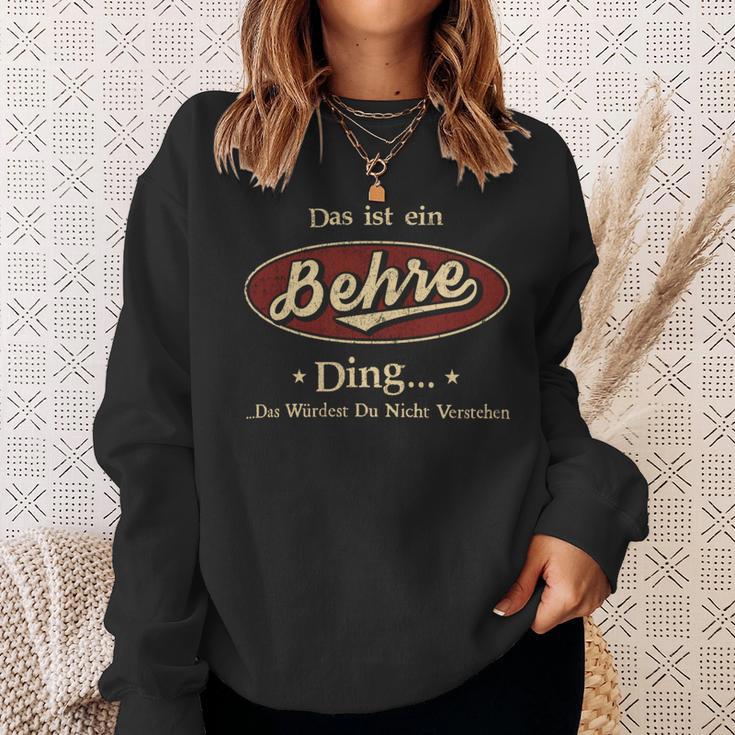 Das Ist Ein Behre Ding Das Würdest Du Nicht Verstehen Behre Name Sweatshirt Geschenke für Sie