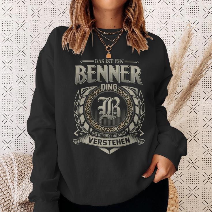 Das Ist Ein Benner Ding Benner Name Sweatshirt Geschenke für Sie