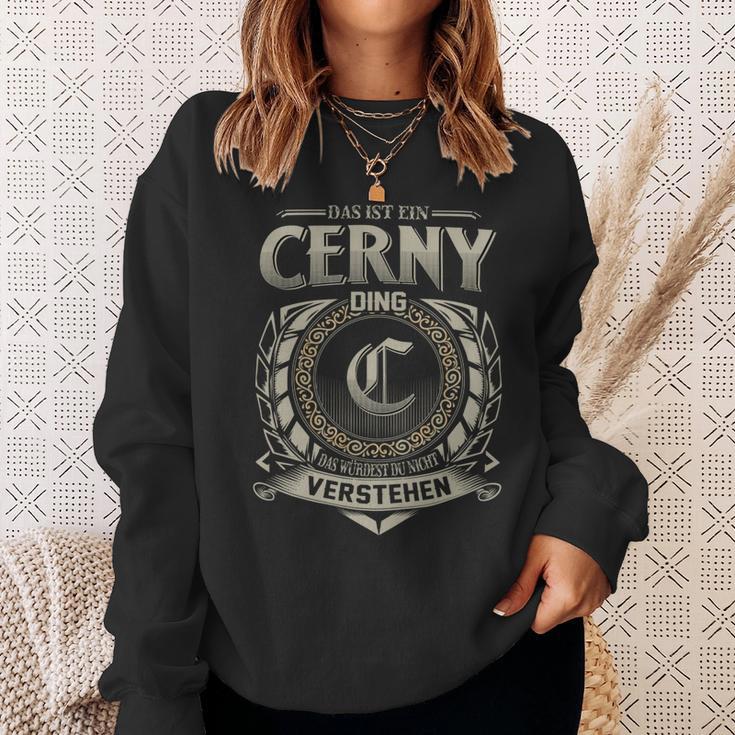 Das Ist Ein Cerny Ding Cerny Name Sweatshirt Geschenke für Sie