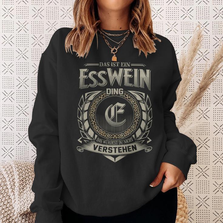 Das Ist Ein Esswein Ding Esswein Name Sweatshirt Geschenke für Sie