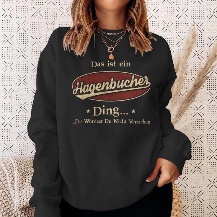 Das Ist Ein Hagenbucher Ding Das Würdest Du Nicht Verstehen Hagenbucher Name Sweatshirt Geschenke für Sie