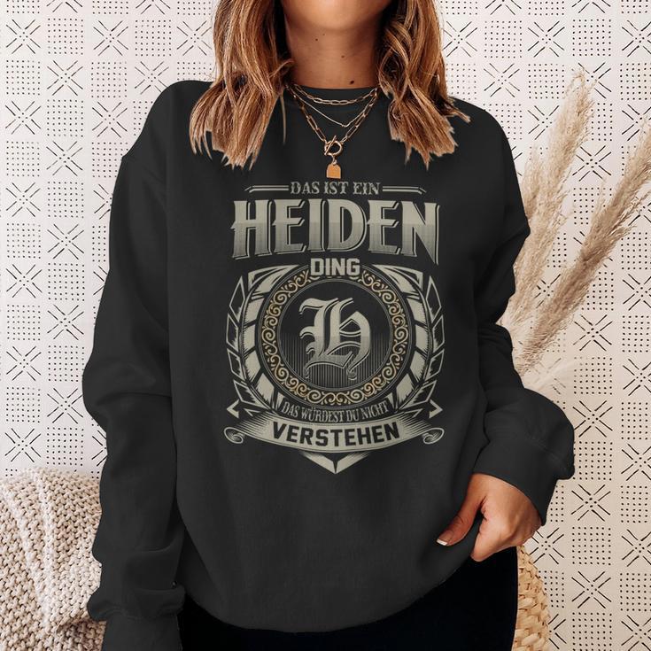 Das Ist Ein Heiden Ding Heiden Name Sweatshirt Geschenke für Sie