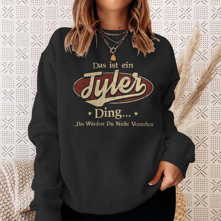 Das Ist Ein Tyler Ding Das Würdest Du Nicht Verstehen Tyler Name Sweatshirt Geschenke für Sie