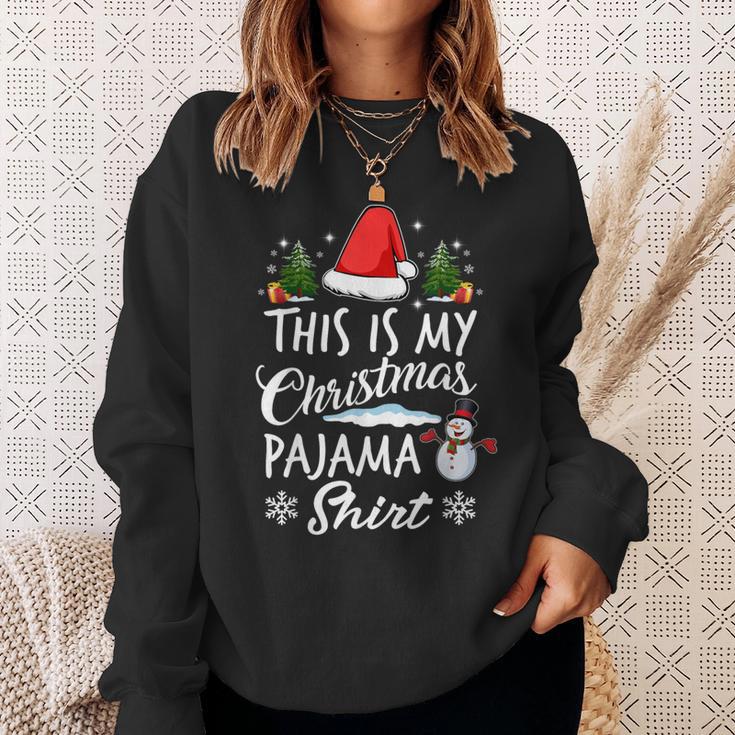 Das Ist Mein Christmas Pyjamas Matching Family Sweatshirt Geschenke für Sie