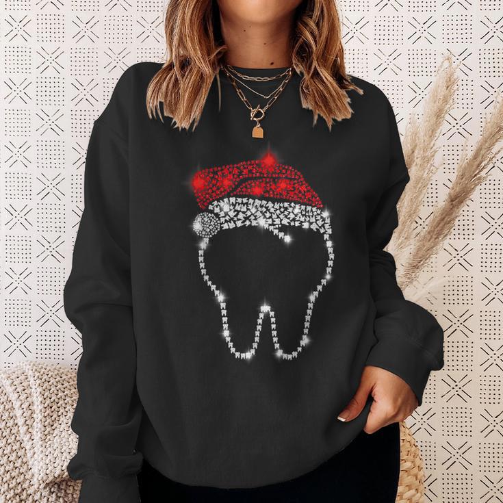 Dental Christmas Hat Dental Hygiene Dentist Christmas Sweatshirt Geschenke für Sie