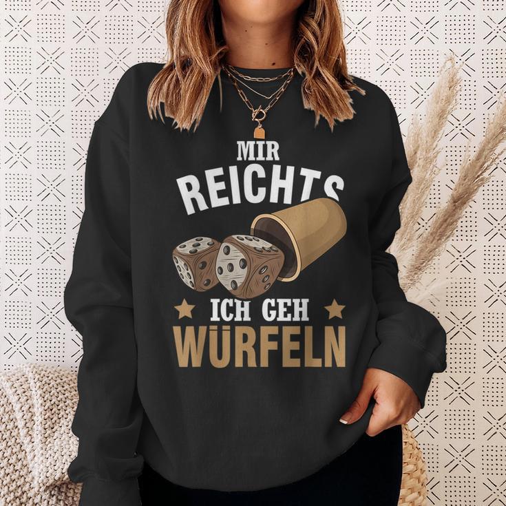 Dice Game Dice Poker Dice Sweatshirt Geschenke für Sie