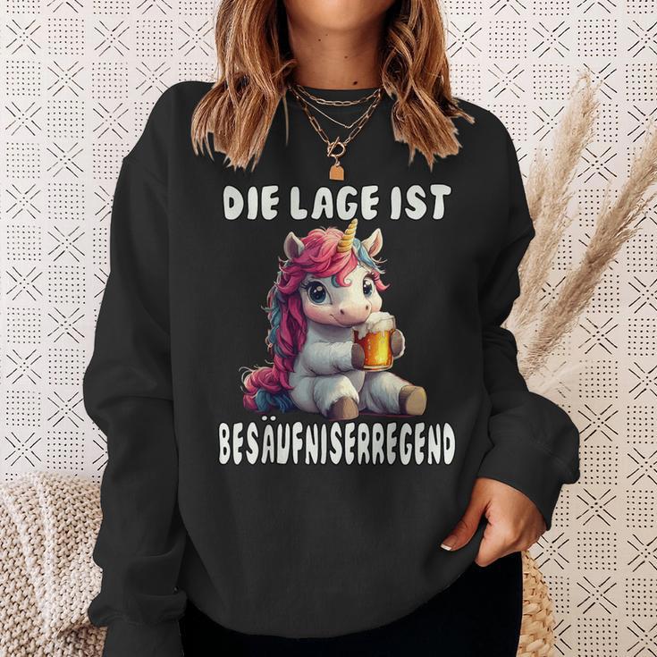 Die Lage Ist Besäufniserregend Carnival Costume Sweatshirt Geschenke für Sie