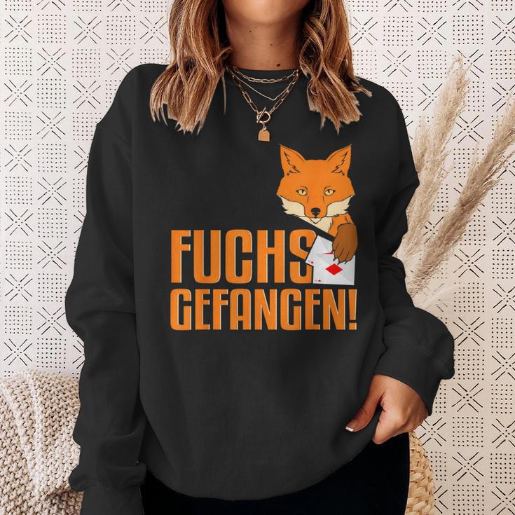 Doppelkopf Card Game Foxes Catch Sweatshirt Geschenke für Sie