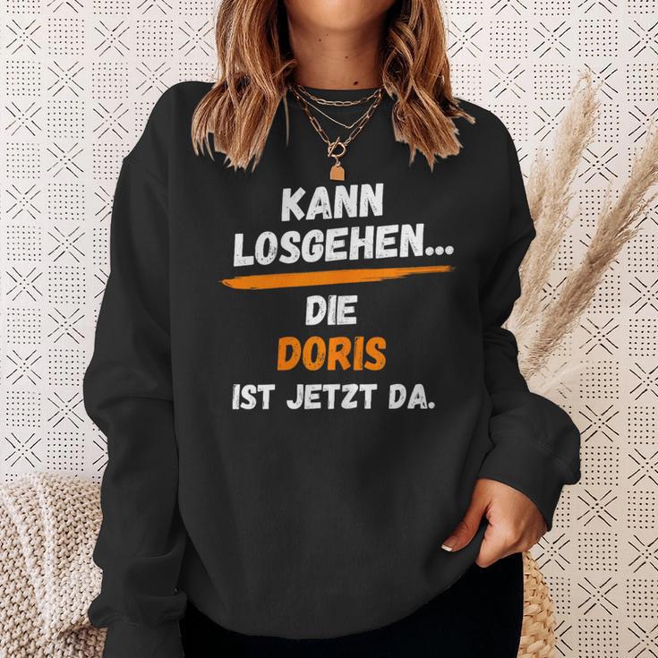 Doris Name Saying First Name Can Go Off Sweatshirt Geschenke für Sie