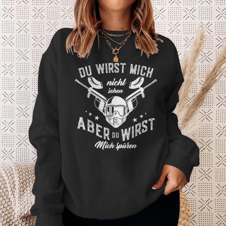 Du Wirst Mich Nicht Sehen Aber Du Wirst Mich Nicht Sehen Aber Du Wir Sweatshirt Geschenke für Sie