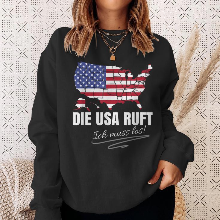 Emigration Usa Farewell Gadgets America Emigrant Sweatshirt Geschenke für Sie