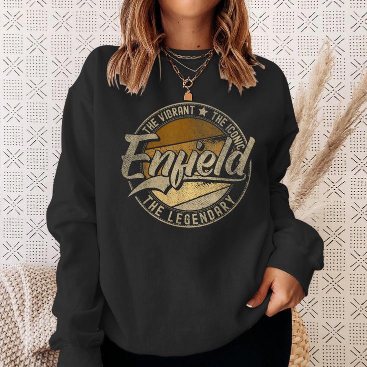 Enfield Ct Connecticutintage Distressed Sweatshirt Geschenke für Sie