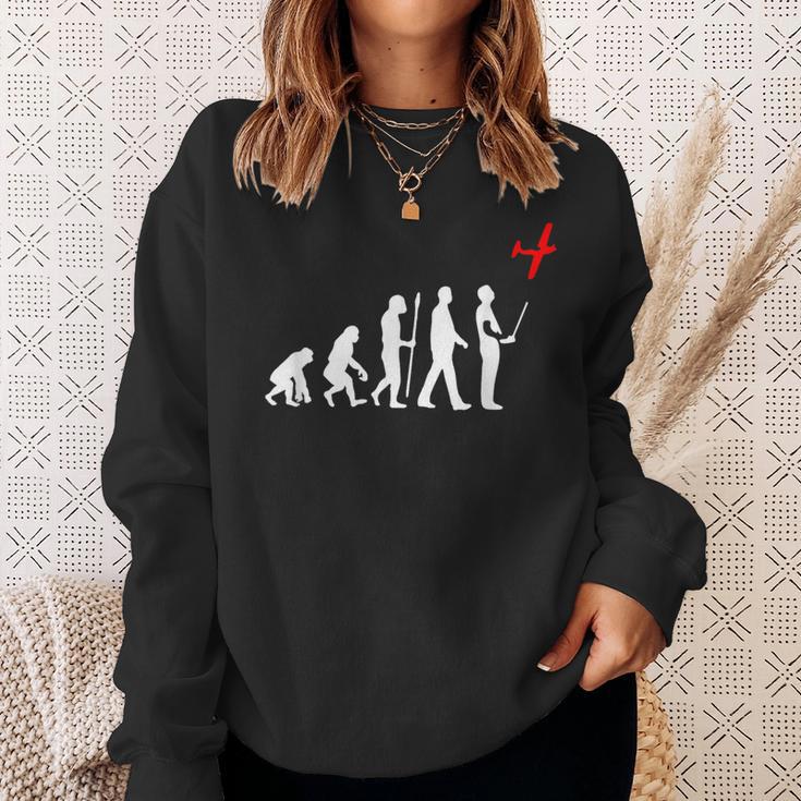 Evolution Model Flight Rc Aeroplane Aviator Model Sweatshirt Geschenke für Sie