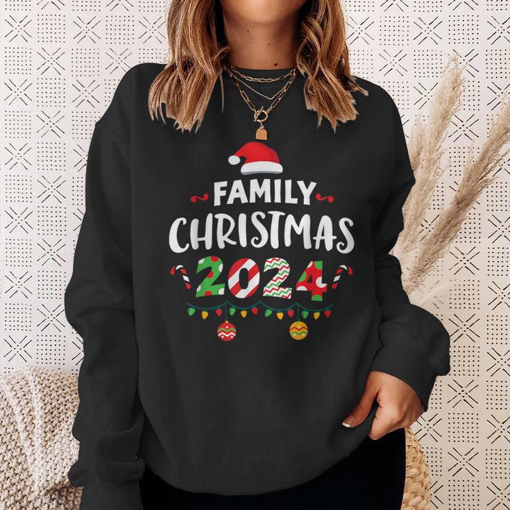 Family Pajamas Christmas 2024 Matching Sets Group Squad Xmas Sweatshirt Geschenke für Sie