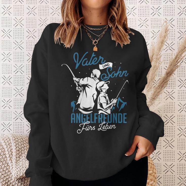 Father Son Angelfreunde Fürs Leben Fishing Angler Sweatshirt Geschenke für Sie