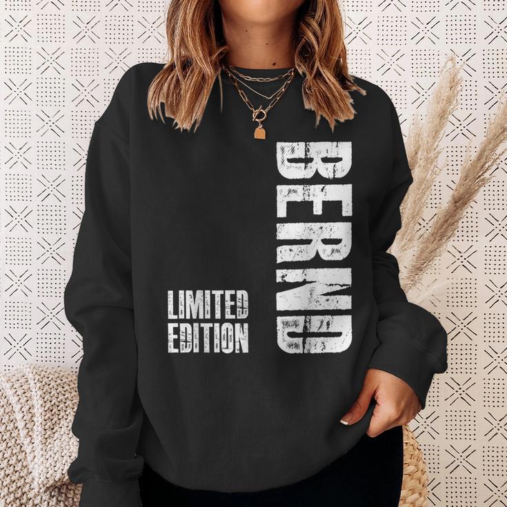 First Name Limited Edition Birthday For Bernd Sweatshirt Geschenke für Sie