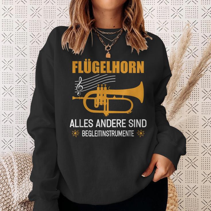 Flugelhorn Flügelhornist Instrument Slogan Sweatshirt Geschenke für Sie