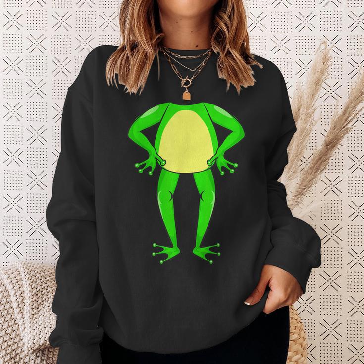 Frog Body Costume For Carnival And Fancy Dress Sweatshirt Geschenke für Sie