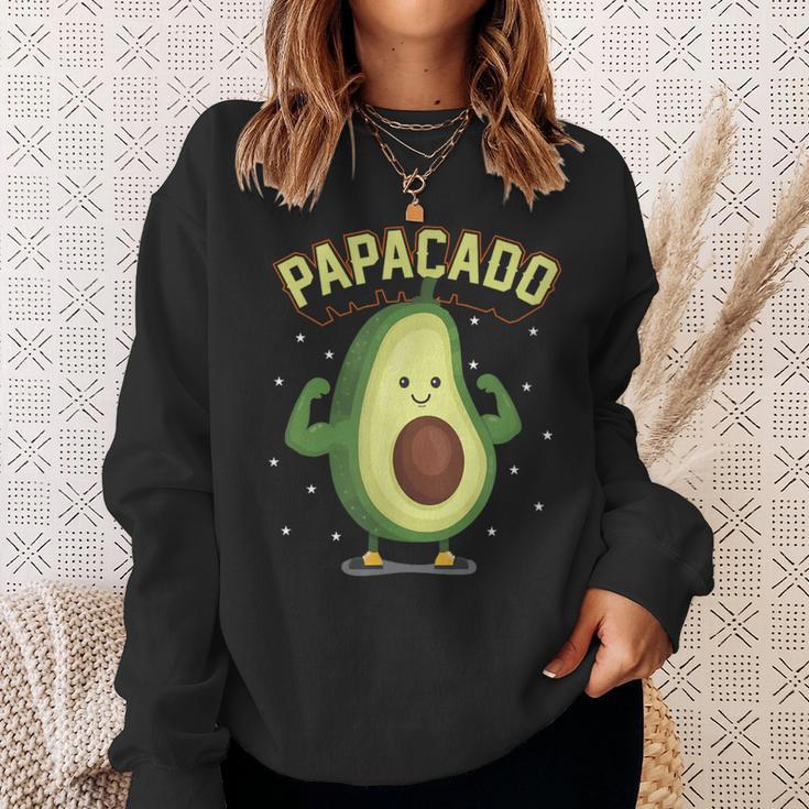 Avocado For Fathers Papacado Sweatshirt Geschenke für Sie