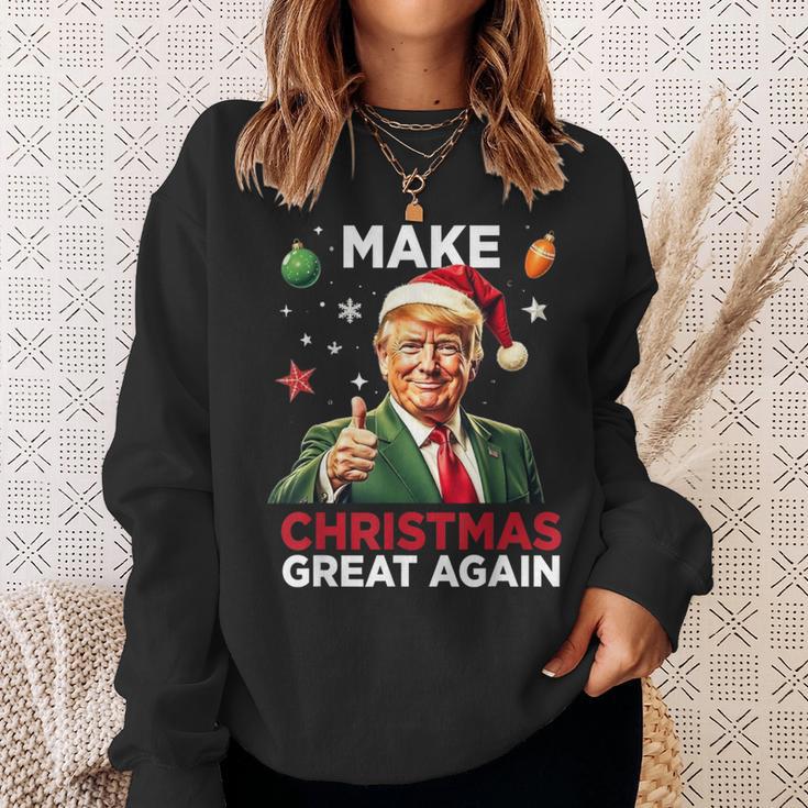 Christmas Pyjamas Make Christmas Great Again Sweatshirt Geschenke für Sie