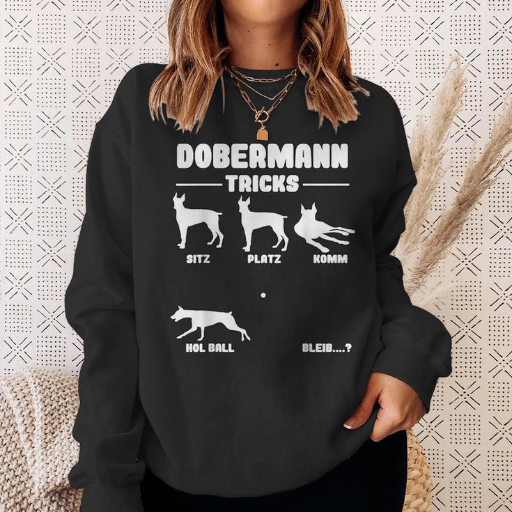 Dog Holder Doberman Dog Tricks S Sweatshirt Geschenke für Sie