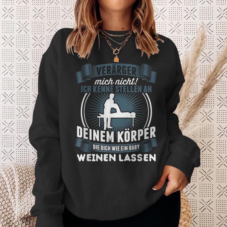 Physiotherapist Physio Physiotherapy Sweatshirt Geschenke für Sie