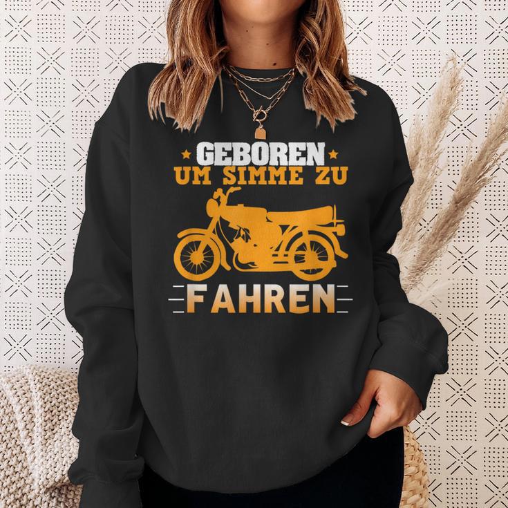 'Geboren Um S-51 Zu Fahren' Simson S51 Oldtimer Sweatshirt Geschenke für Sie